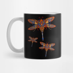 Ornate Dragonflies Mug